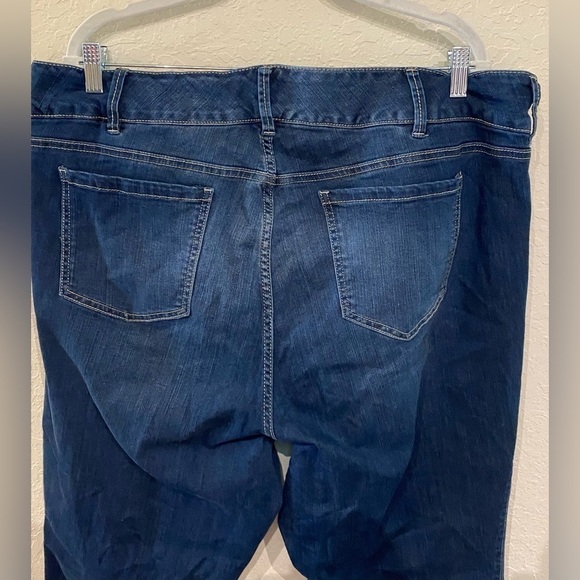 Torrid Premium Women’s Zippered Dark Wash High Rise Jeans/Jegging Size 24R - Picture 6 of 11